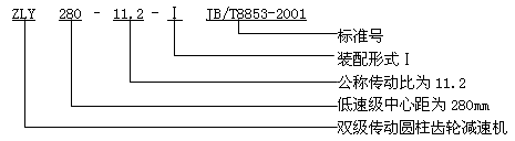 ZLY系列硬齒面圓柱齒輪減速機